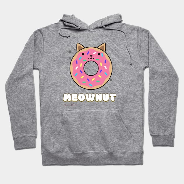 Meownut - Cats and Donuts Hoodie by cheesefries